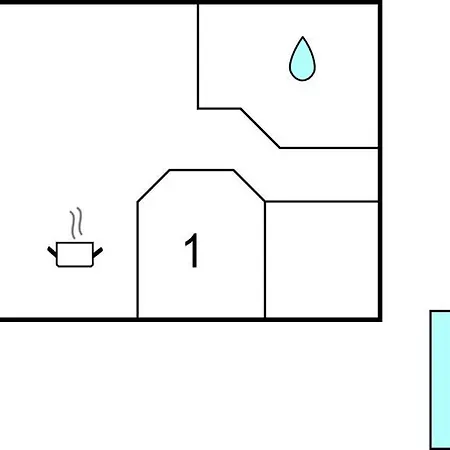 別荘 1 Bedroom Awesome In ブラーバンド